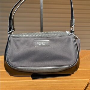 Kate Spade Sam Icon Nylon Crossbody Black